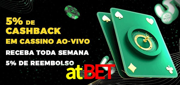 Promoções do cassino ao Vivo atbet